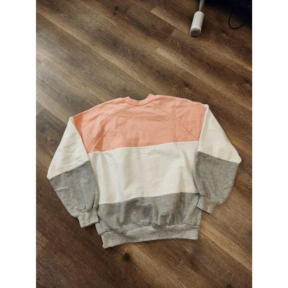 Vtg 1988 Wildwood beach sweatshirt Raglan multicolor graphic print made in USA - Picture 8 of 8